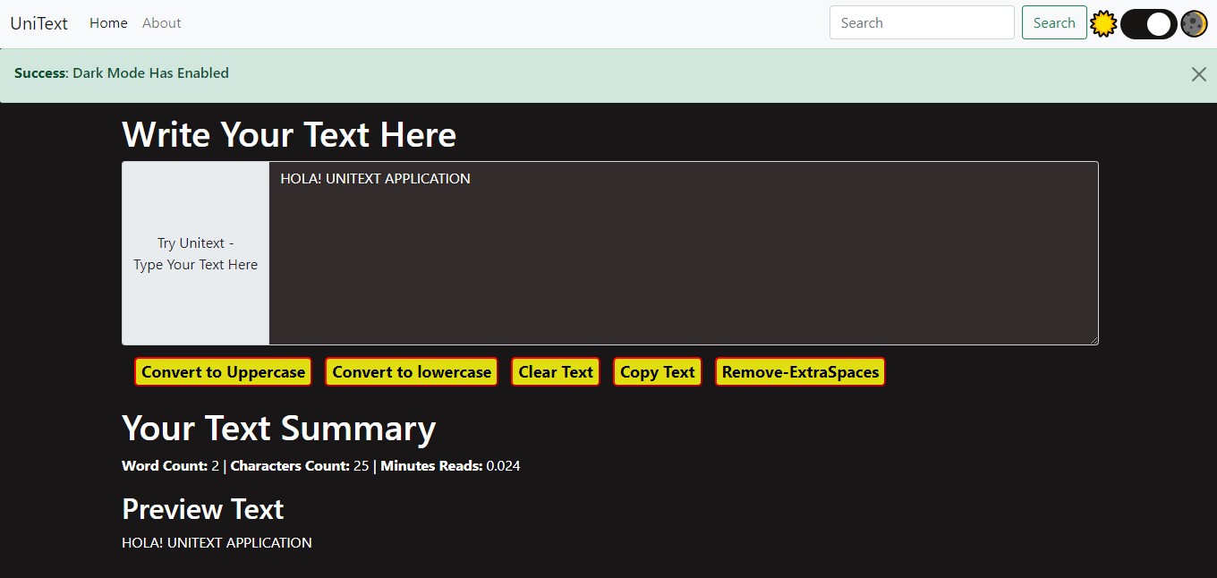 UniText Project
